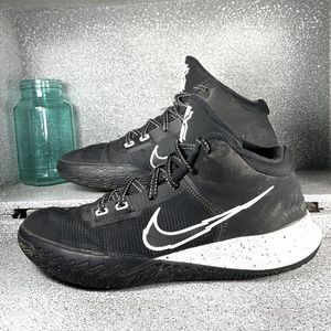 Nike 2020 KYRIE FLYTRAP IV Black & White Basketball Sneakers Shoes Size 10
